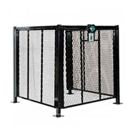 Post Guard AC Protection Cage for Residential Units 4' x 4',  T-Rex4x4